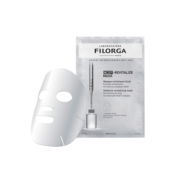 FILORGA lakštinė veido kaukė skaistumo stokojančiai odai NCEF-REVITALIZE MASK, 1 vnt., 1 vnt.
