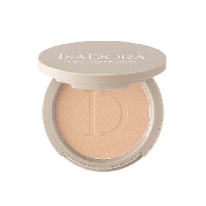 ISADORA kompaktinė pudra THE NO COMPROMISE, Nr. 66, 7 g