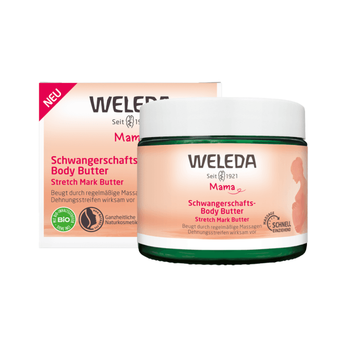 WELEDA kūno sviestas strijoms, 150 ml-1