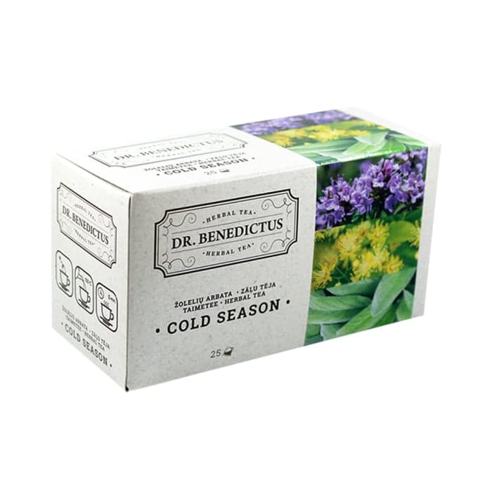 DR. BENEDICTUS žolelių arbata COLD SEASON, 25 g