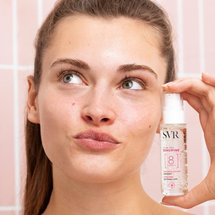 SVR veido gelis itin jautriai, alergiškai odai SENSIFINE AQUA-GEL, 40 ml, 40 ml-2