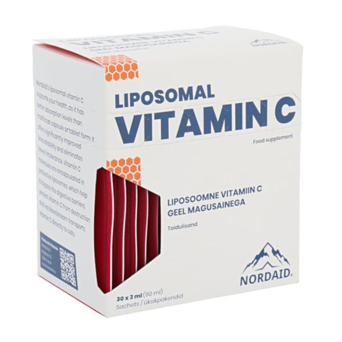 NORDAID LIPOSOMINIS VITAMINAS C 1000 mg, 3ml, 90 ml