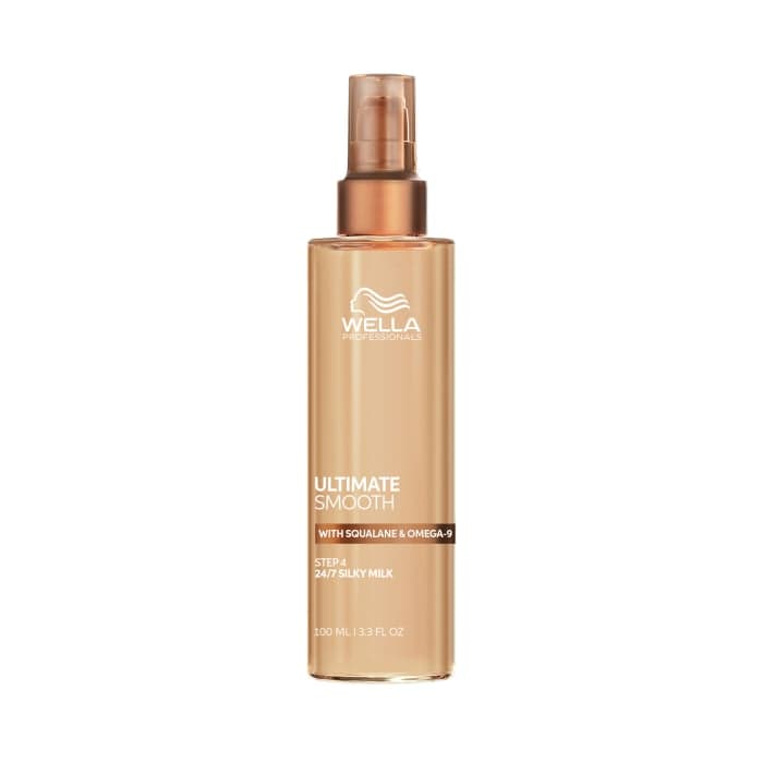 WELLA PROFESSIONALS ULTIMATE SMOOTH Silky Milk - Glotninantis pienelis su skvalanu ir omega-9, 100 ml