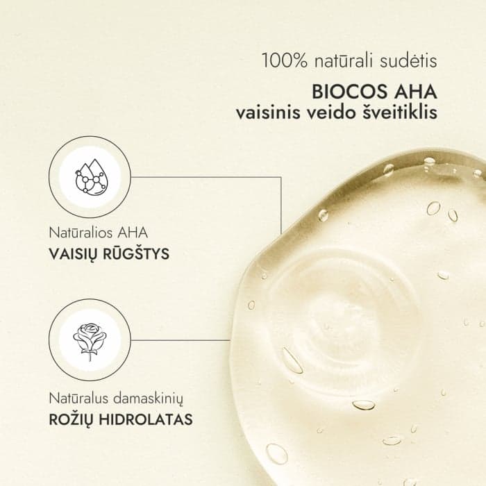 BIOCOS veido šveitiklis su AHA rūgštimis 7 %, 150 ml-1