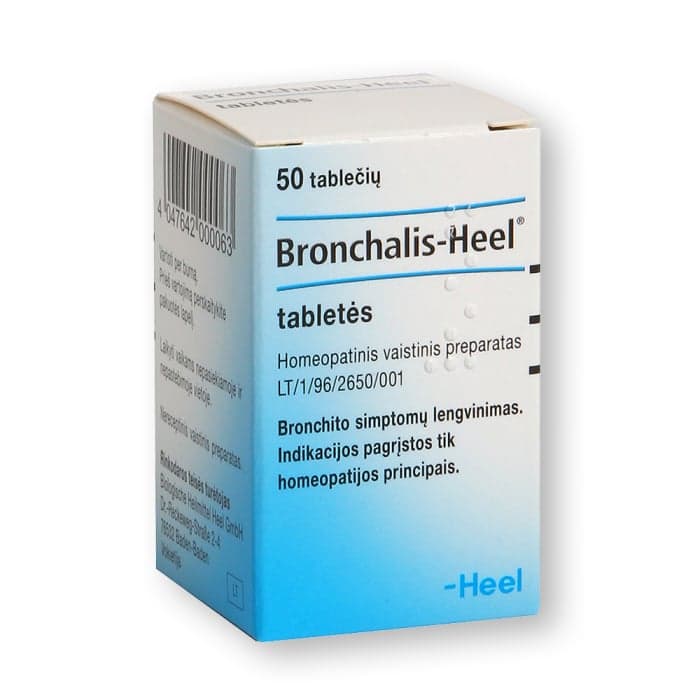 Bronchalis-Heel, Tabletės, N50-1