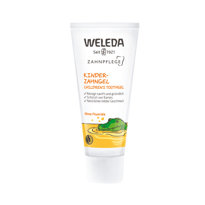 WELEDA CALENDULA BABY dantų gelis pieniniams dantims, 50 ml