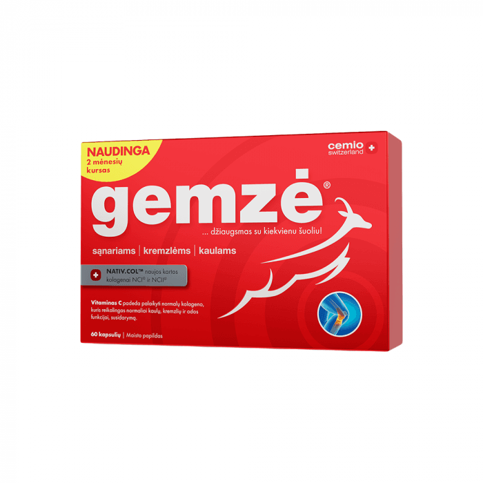 CEMIO GEMZĖ, 60 kapsulių-1