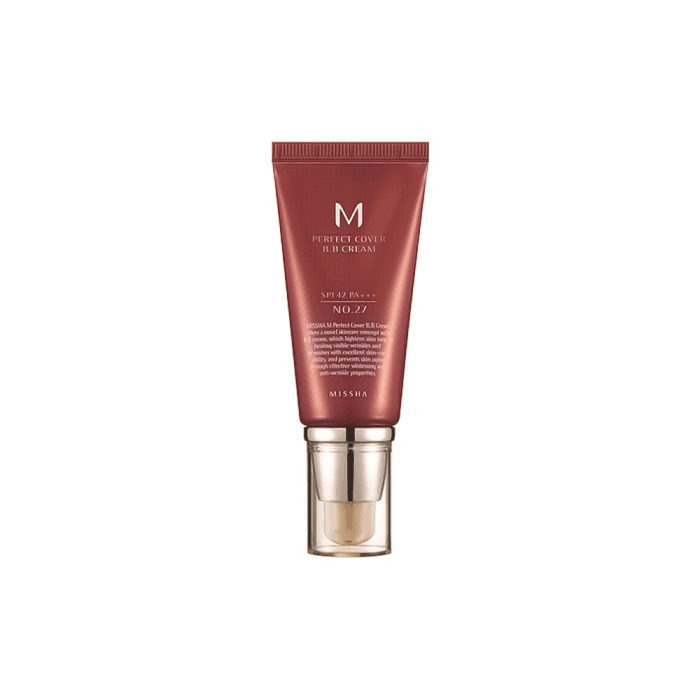 MISSHA, BB kremas, 27 Honey Beige, SPF42, M Perfect Cover BB, 50 ml