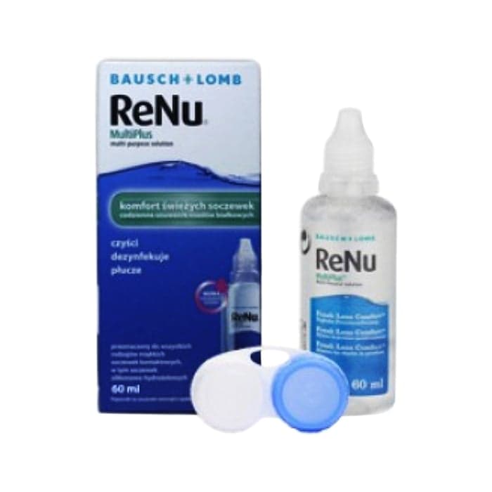 RENU MULTIPLUS  tirpalas kontaktinių lęšių priežiūrai, 60 ml-1