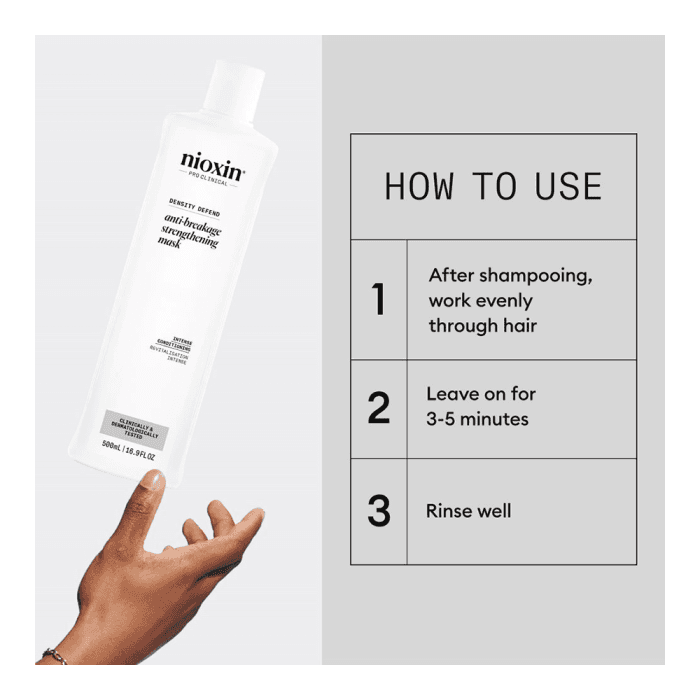 NIOXIN PRO CLINICAL kaukė lūžinėjantiems plaukams ANTI-BREAKAGE STRENGTHENING MASK, 150 ml-1