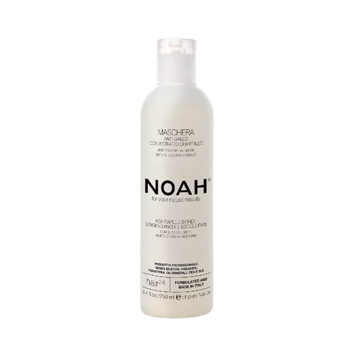 NOAH 2.6 geltonus tonus neutralizuojanti plaukų kaukė, 250 ml