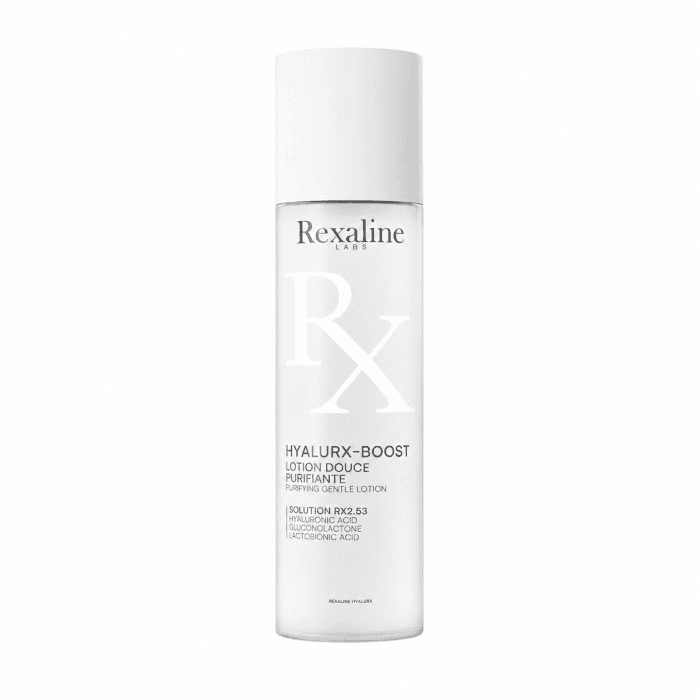 REXALINE, švelnus valomasis veido losjonas, HYALURX-BOOST, 150 ml