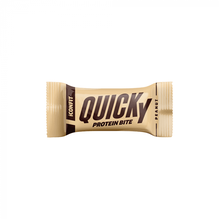 ICONFIT Baltyminis batonėlis QUICKY, žemės riešutų skonio, 35 g
