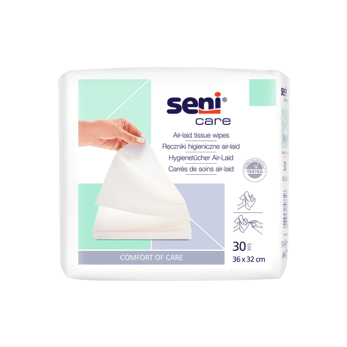 ENI CARE higieniniai rankšluosčiai AIR LAID, 30 vnt.