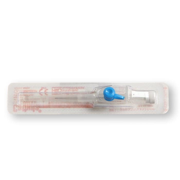 BUTTERFLY Intraveninis kateteris su injekcijos anga ir sparneliais, 22 G, 1 vnt.-1