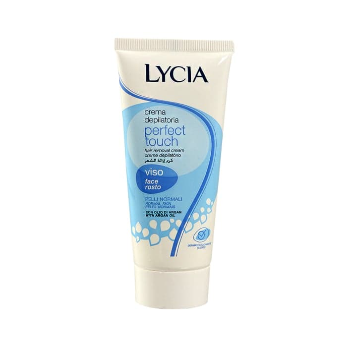 LYCIA plaukelių šalinimo kremas veidui, normaliai odai, 50 ml