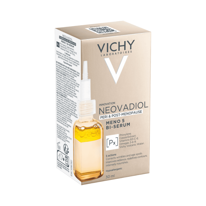 VICHY dvifazis stangrinamasis serumas NEOVADIOL MENO 5 BI-SERUM, 30 ml-1