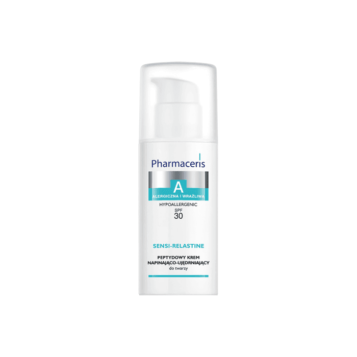 PHARMACERIS A, SENSI RELASTINE kremas jautriai, brandžiai odai, SPF30, 50 ml