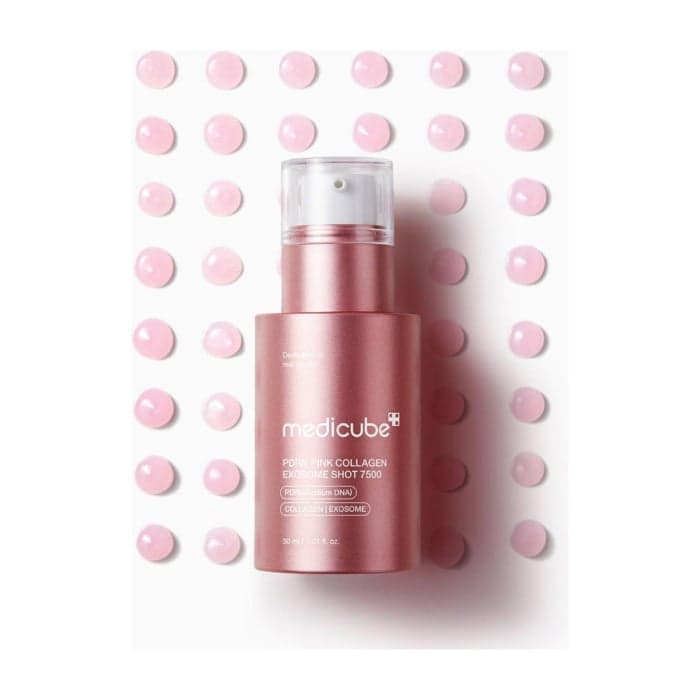 MEDICUBE PDRN PINK COLLAGEN EXOSOME SHOT 7500 veido serumas, 30 ml-1