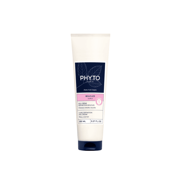 PHYTO garbanų formavimo gelinis kremas banguotiems ir garbanotiems plaukams "Day 1" CURLS, 150 ml