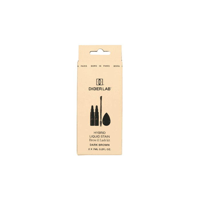 DIDIER LAB maitinamasis antakių ir blakstienų dažymo rinkinys, 2x7ml, 14 ml