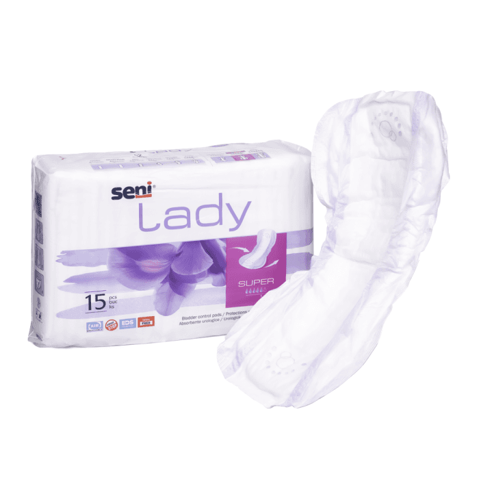 SENI LADY įklotai nelaikantiems šlapimo SUPER, 15 vnt.-1