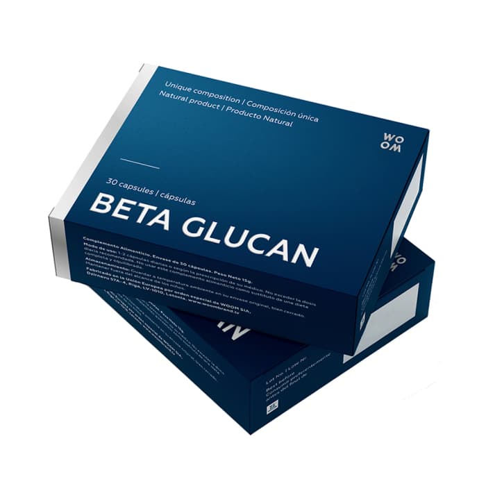 WOOM natūralus maisto papildas BETA GLUCAN, 30 kapsulių-1
