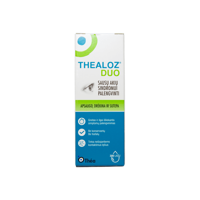 THEALOZ DUO akių lašai, 10 ml-2