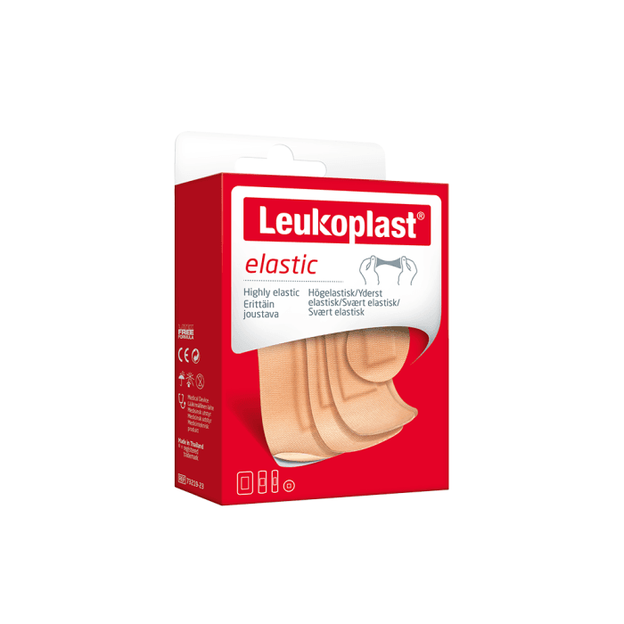 LEUKOPLAST® elastic Tamprus pleistras, 40 vnt.