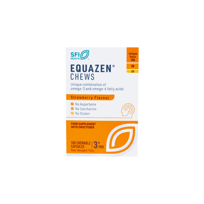EQUAZEN kramtomosios kapsulės CHEWS, nuo 3 m., 180 kramtomųjų kapsulių-1