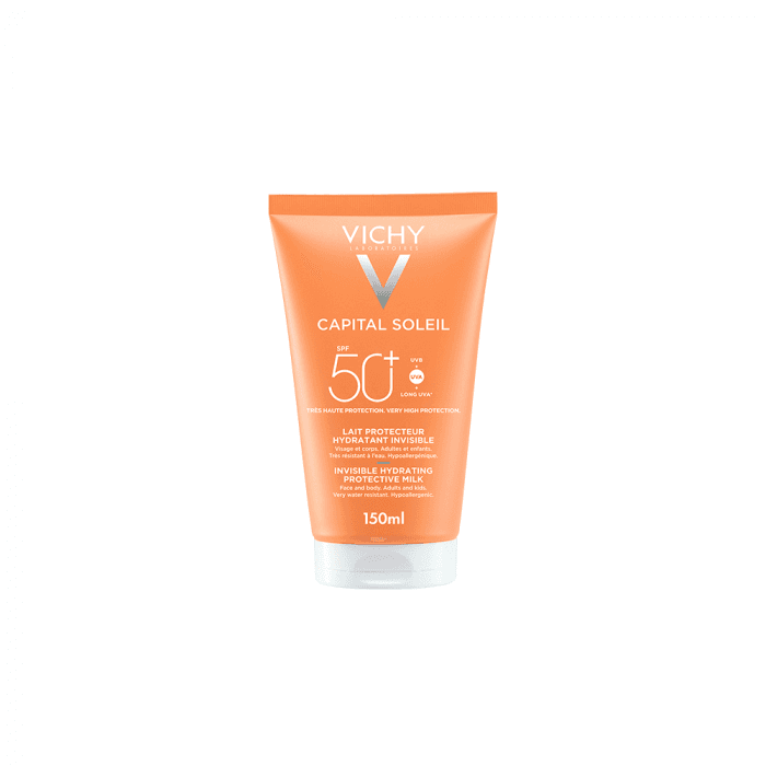 VICHY nepermatomas apsauginis pienelis  SPF50 CAPITAL SOLEIL, 150 ml