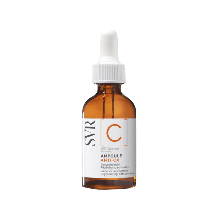 SVR veido serumas skaistumo stokojančiai, pavargusiai odai AMPOULE [C] ANTI-OX, 30 ml, 30 ml