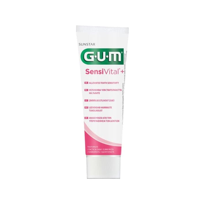 G.U.M. dantų pasta SENSIVITALl+, nuo 7 m., švelnaus mėtų skonio, 1 vnt.