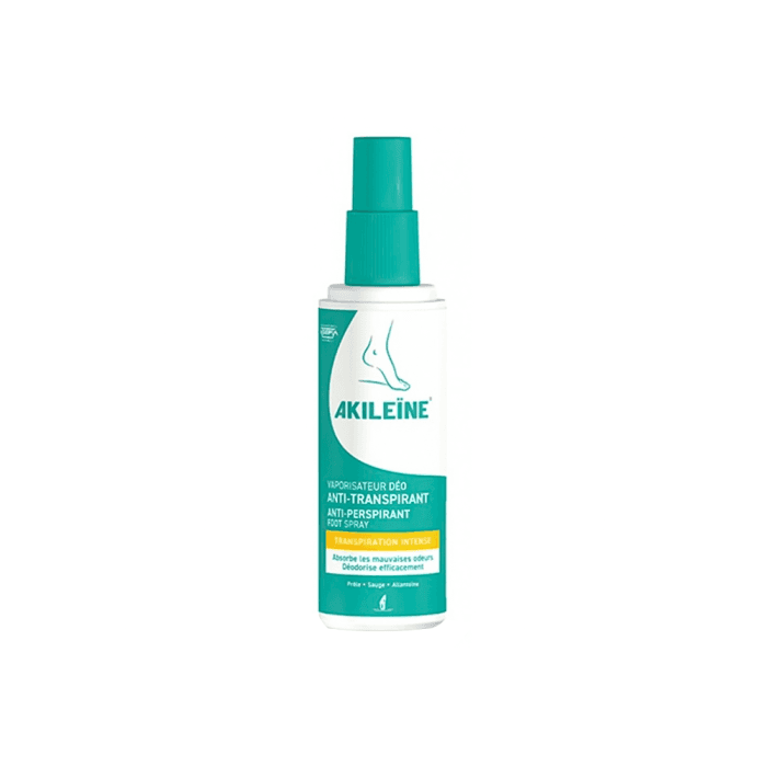 AKILEINE purškiamas pėdų dezodorantas-antiperspirantas, 100 ml-1