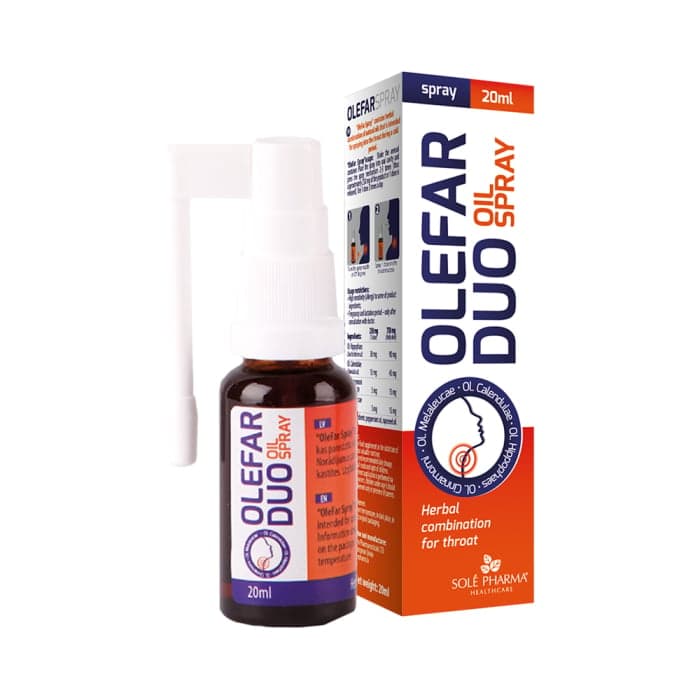 OLEFAR DUO OIL SPRAY, 20 ml