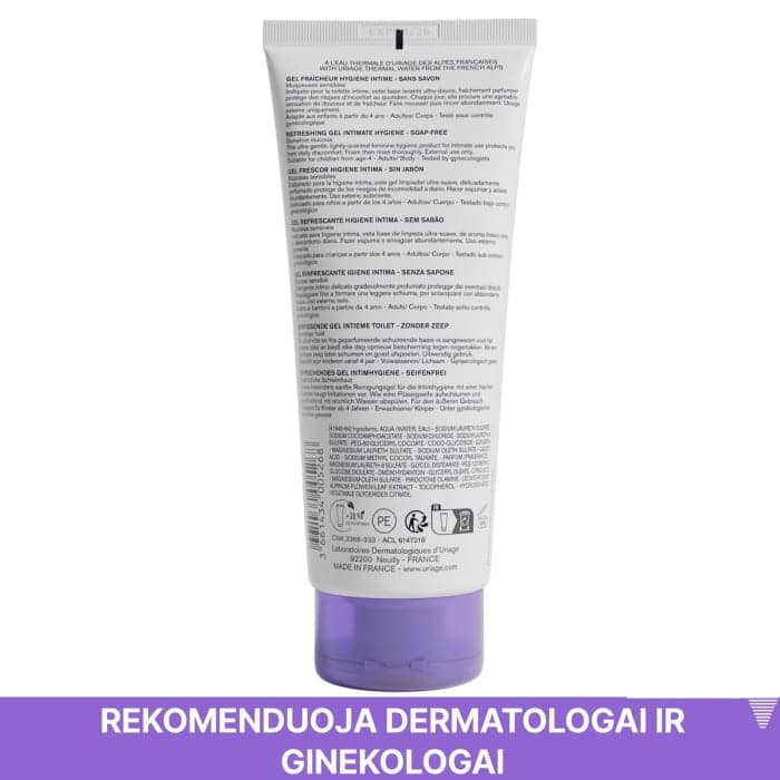 URIAGE gaivus intymios higienos gelis GYN PHY, 200 ml-1