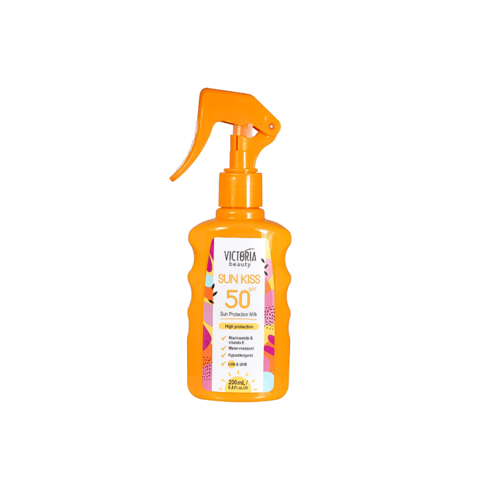 VICTORIA BEAUTY purškiamas apsauginis kremas nuo saulės, SPF 50, 200 ml