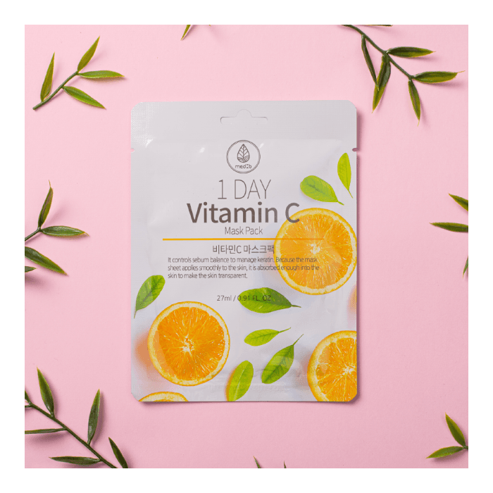 MedB Lakštinė kaukė su vitaminu C, 27 ml-1