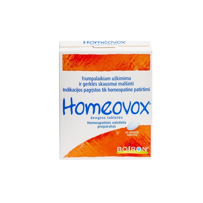 HOMEOVOX, dengtos tabletės, N60