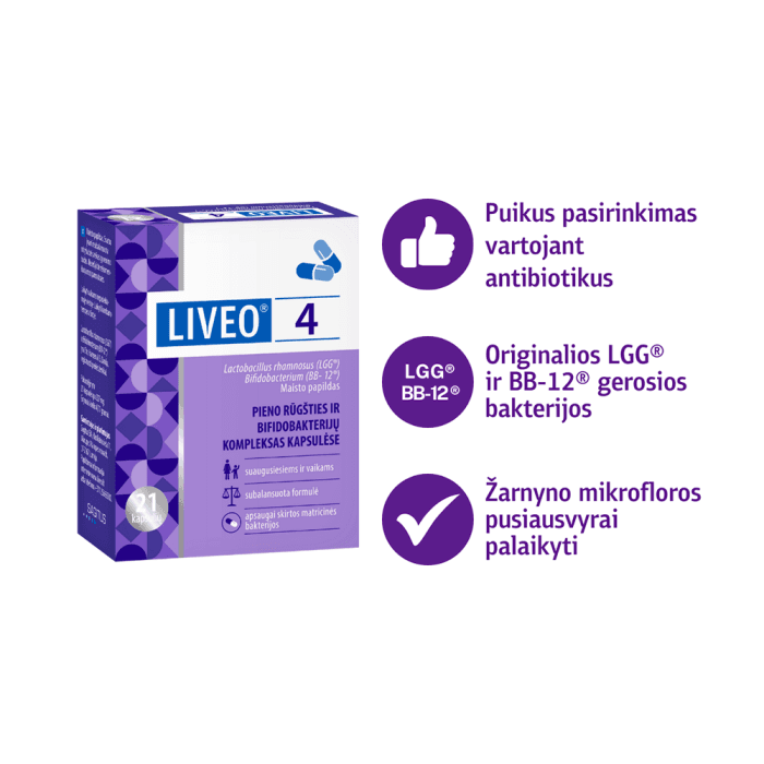 LIVEO® 4, 21 kapsulių-1