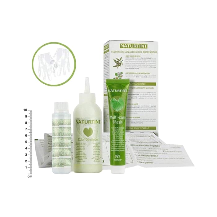NATURTINT ilgalaikiai plaukų dažai be amoniako NATURALLY BETTER, 5N LIGHT CHESTNUT BROWN, 170 ml-2