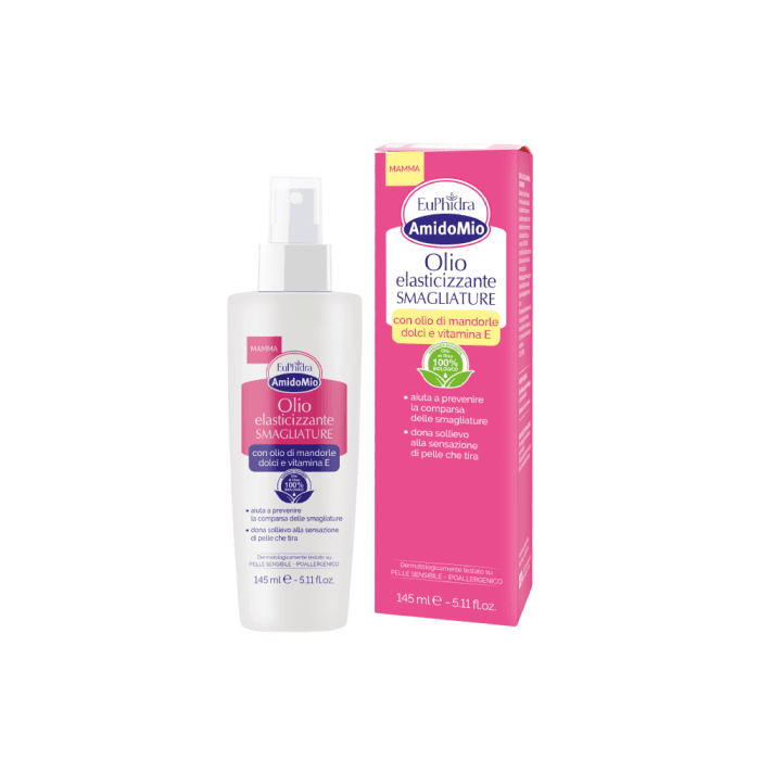 AMIDOMIO elastingumą skatinantis aliejus strijų paveiktai odai, 145 ml-1