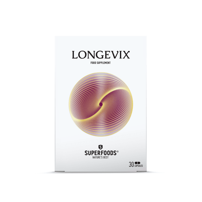 Superfoods Longevix, 30 kapsulių-1