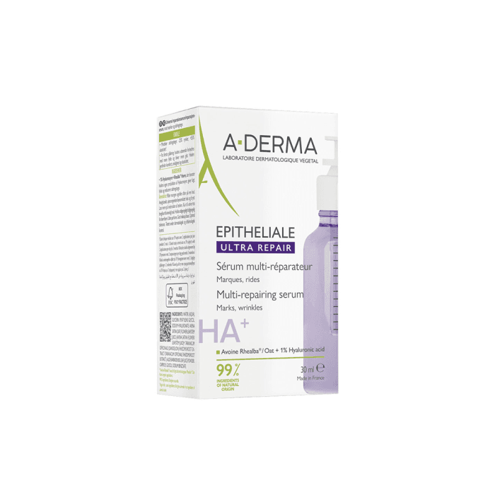 A-DERMA glotninamasis atkuriamasis serumas odai, su hialuronu EPITHELIALE ULTRA REPAIR, 30 ml-1