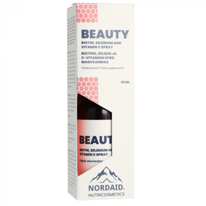 NORDAID BEAUTY purškiamas maisto papildas, 30 ml