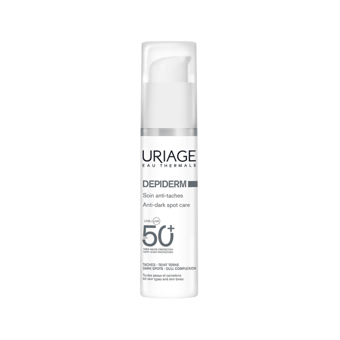 URIAGE, kremas nuo pigmentinių dėmių, SPF50+, DEPIDERM, 30 ml