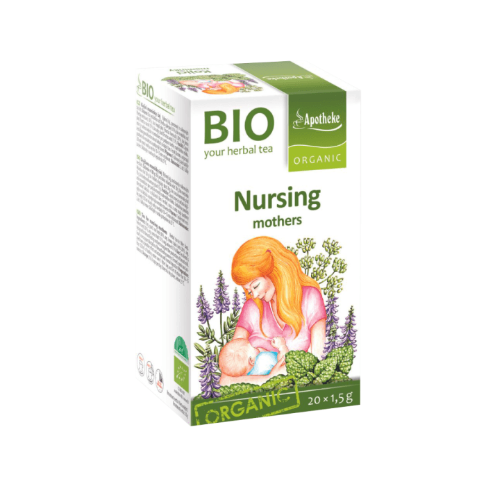 APOTHEKE BIO arbata maitinančioms mamoms, LT-EKO-001, 20 vnt., 1.5 g-1