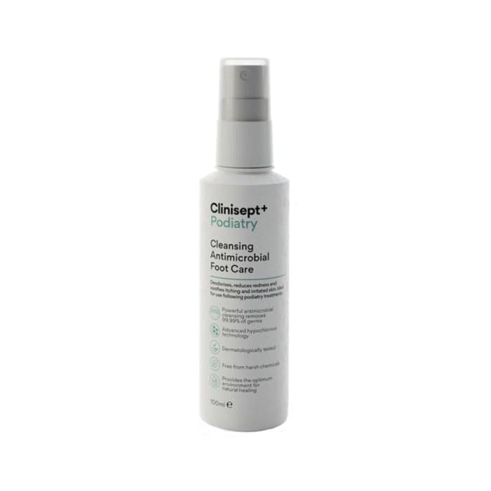 CLINISEPT+ PODIATRY pėdų priežiūros priemonė, 100 ml