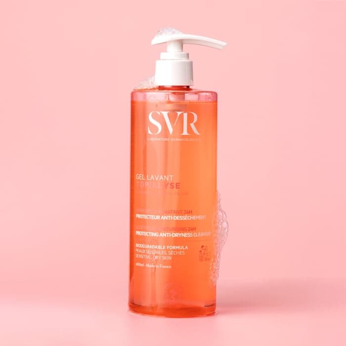 SVR TOPIALYSE GEL LAVANT kūno prausiklis itin sausai, atopinei odai, 400 ml-2