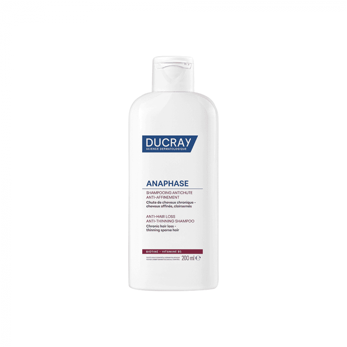 DUCRAY plaukų slinkimą ir retėjimą mažinantis šampūnas ANAPHASE, 200 ml